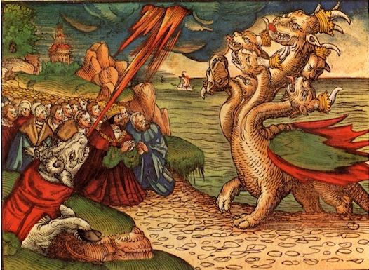 the bear and the dragon in the book of revelation
